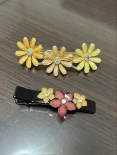 バレッタ、ヘアピン セット