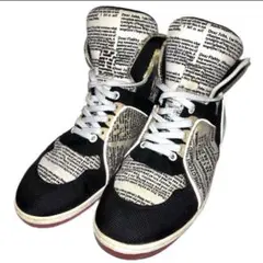 John Galliano newspaper sneaker