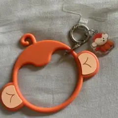たべっ子どうぶつ　さるくん　スマホマルチリング