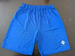 シリフィティー サッカーパンツ XL LL 青 ハーフ メンズ ジュニア