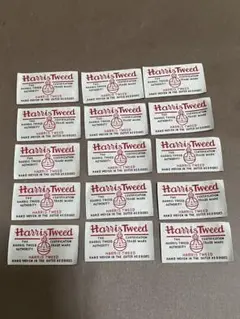 Harris Tweed 布製タグ 大15枚セット