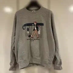 【美品】J.PRESS クルーネットスウェット(Aaron Chang コラボ)