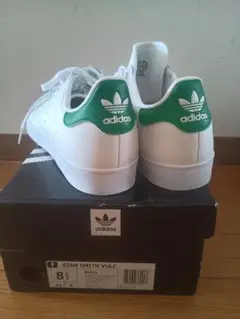 adidas STAN SMITH VULC 8.5（26.5）緑ひげ スケボー