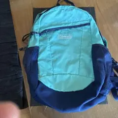 Coleman リュック 青緑とネイビー