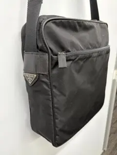PRADA プラダ ショルダーバッグ V161 黒 美USED