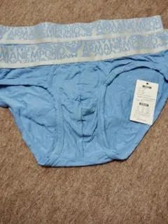 2枚EMPORIO ARMANI ブルー トランクス XL