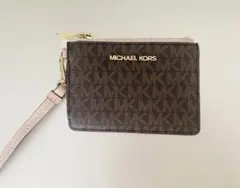 MICHAEL KORS カードケース ブラウン/ピンク