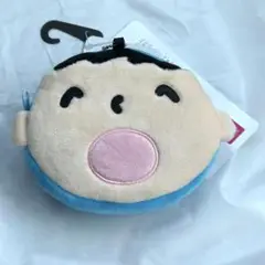 みんなのたあ坊 ポーチ付エコバッグ ブルー 青 オンライン完売品