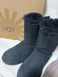 UGG アグー　ベイリーボウ　リボン付き　23センチ