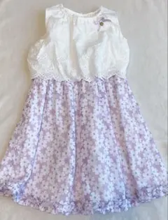 130 ワンピース　女の子　キッズ　キッズワンピース　夏服