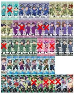 【バラ売りOK】忍たま乱太郎 ロングステッカーセット（全180枚超）