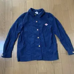 ダントン DANTON ナイロン カバーオール ジャケット 38 ネイビー