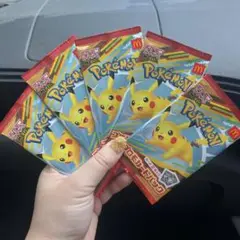 ポケモンカードパック ピカチュウ 5枚セット
