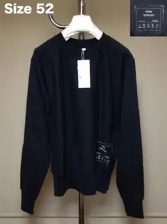 新品 52 マルジェラ 21ss 1CONスウェット 黒 1056