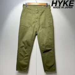 HYKE ハイク カーゴパンツ カーキ 4(XL位) 0351825E0065 HYKE(ハイク)】 ≪Genderless≫TYPE M-51-SHELL PANTS｜パリゴ
