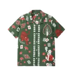 Eanbe Aloha Shirt “麻雀”