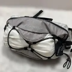 極美品 コロンビア ボディバッグ ナイロン 斜め掛け 2way グレー 軽量
