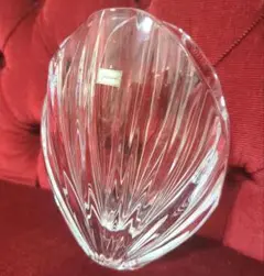 カメリア　バカラ 　花瓶 　リゴット ［シェル］ フラワーベース Baccarat バカラ リゴット シェル型 フラワーベース 花瓶 - メルカリ