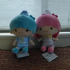 サンリオキャラクターズぽよよんえあぽ～とBIGぬいぐるみ～リトルツインスターズ～