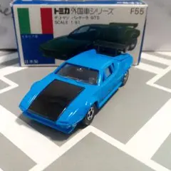 トミカ　青箱F55　デトマソ　パンテーラ GTS　青色