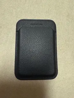casetify wallet レザー製カードケース 黒