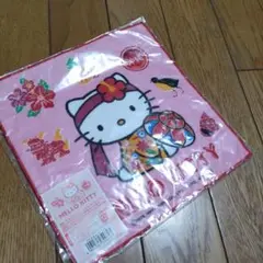 未開封・ハローキティ タオル ピンク　沖縄