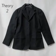theory★ジャケット★長袖★2★ブラック★黒★日本製