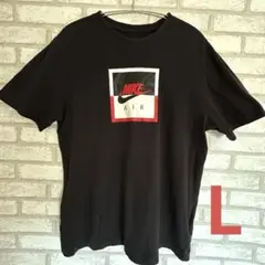 NIKE ナイキ AIR エアー ブラック Tシャツ Lサイズ
