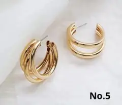 大ぶりフープピアス 韓国 人気