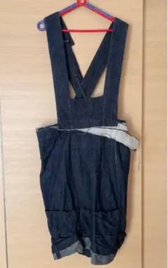 COMME des GARCONSコムデギャルソン再構築吊りスカートインディゴ