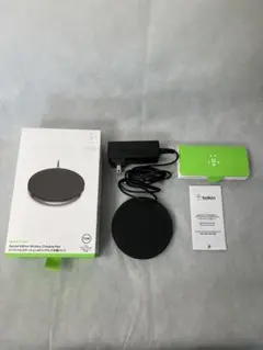 Belkin ワイヤレス充電パッド 黒 iphone