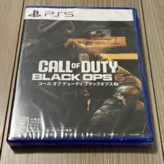 【新品未開封品】PS5 コールオブデューティ ブラックオプス 6