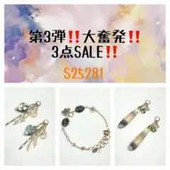 第3弾‼️大奮発‼️3点SALE‼️ S25281