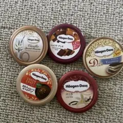 ハーゲンダッツ　缶バッチ