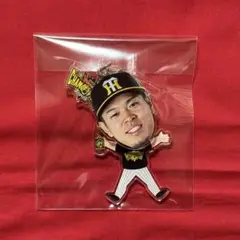 阪神タイガース　ふりふりキーホルダー　佐藤選手