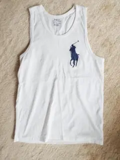 Polo Ralph Lauren タンクトップ XS ホワイト