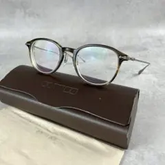 美品　OLIVER PEOPLES STILES　横長　メタルフレーム　眼鏡