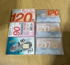 SONYカセットテープまとめ売り