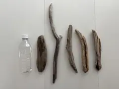 天然流木 未処理21〜47cm5本セットDIY・ガーデニング・ハンドメイド素材