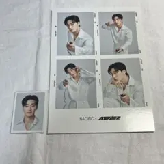 ateez サン ナシフィック 4カットフォト 証明写真