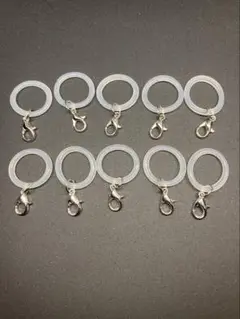 アンブレラマーカー10個セット（シルバー）