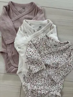 h&m ベビー肌着 0-1m 長袖 50size