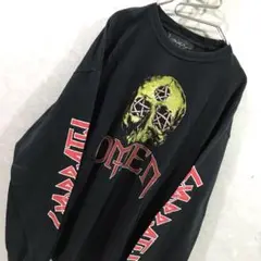 MILK BOY スカル ロングTシャツ カットソー ブラック XL