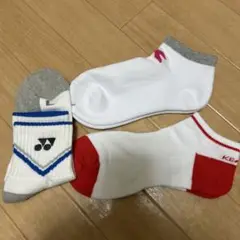 ソックス３点　22-25センチくらい