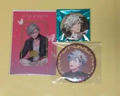 うたプリ　黒崎蘭丸　缶バッジ　ビジュアルカード