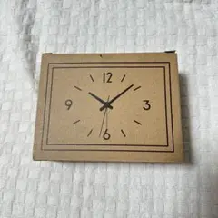 無印良品 駅の時計・アラームクロック