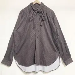 Lサイズ！ Needles アスコットカラーシャツ