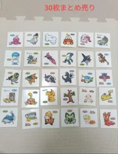 ポケモンキャラクターシール 30枚セット