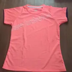 new balance ピンク Tシャツ Lサイズ