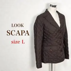 LOOK SCAPA レディース リラックステーラードダウンジャケット 40 L